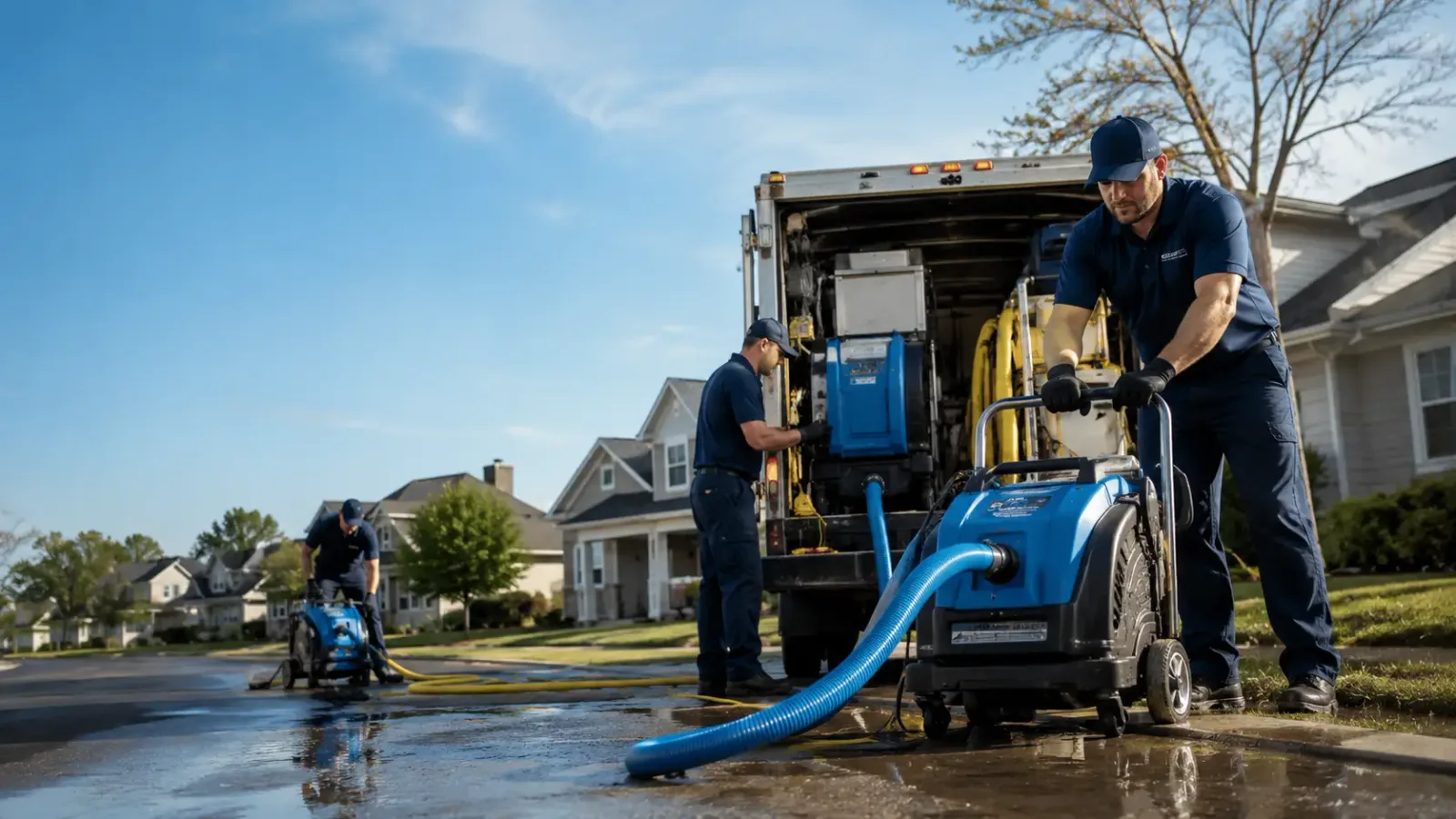 Flood Damage Cleanup in Levels, WV